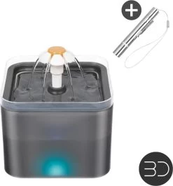 Briljantdeals Waterfontein – Drinkfontein Katten En Honden Fontein – Fontein Voor Huisdieren – Elektrische Waterfontein – Inc Gratis Laserpen