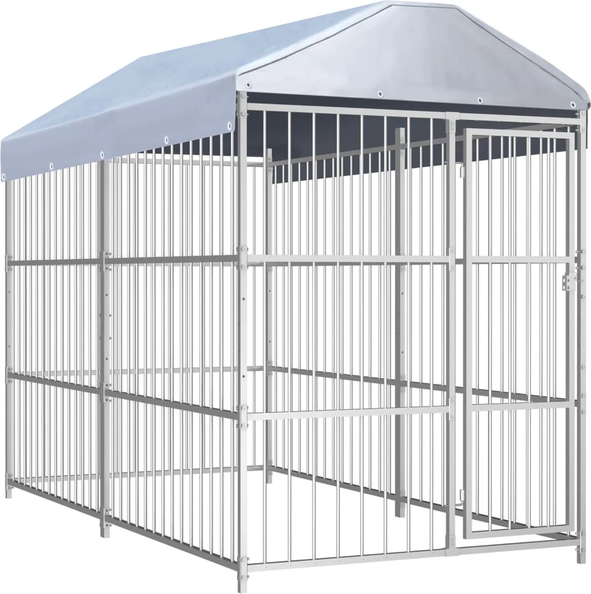Medina Hondenkennel Voor Buiten Met Dak 300x150x200 Cm