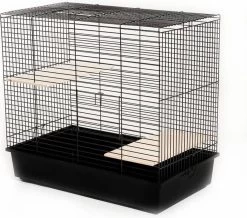 Duvo KOOI FRANKY 71x40x63CM Zwart/zwart