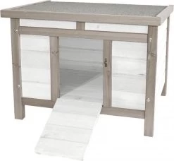 Duvo Woodland Konijnenhok Howie 2 Cottage 60x50x47cm