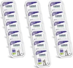 Yarrah Bio Kat Alu Pate – Kip – Kattenvoer – 16 X 100 G