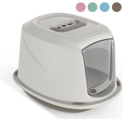 Georplast Kattenbak Deluxe Met Filter 44 X 35 X 33 – Voor Kleine Katten