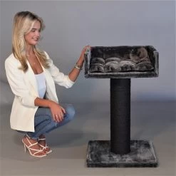 Krabpaal Ragdoll Lounge Blackline Donkergrijs Van RHRQuality