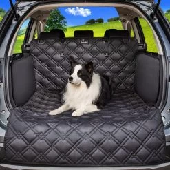 Meadowlark® Kofferbakbescherming Voor Honden – Waterdicht! Kofferbak Hondendeken Voor Auto, Combi, Bestelwagen & SUV, Kofferbakdeken Voor De Hond Met Zijbescherming En Bumperbescherming, Extra Sterk Gewatteerd!