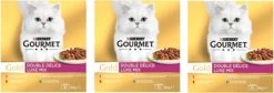3x Gourmet Gold – Luxe Mix Multipack – Kattenvoer – 8x85g