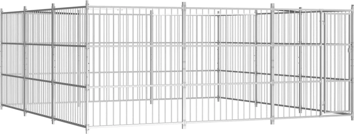 Medina Hondenkennel Voor Buiten 450x450x185 Cm