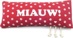 MIAUW! Speelkussen Met Bio-catnip Voor Je Kat – Sterk En Leuk Kattenspeelgoed Met Kattenkruid.