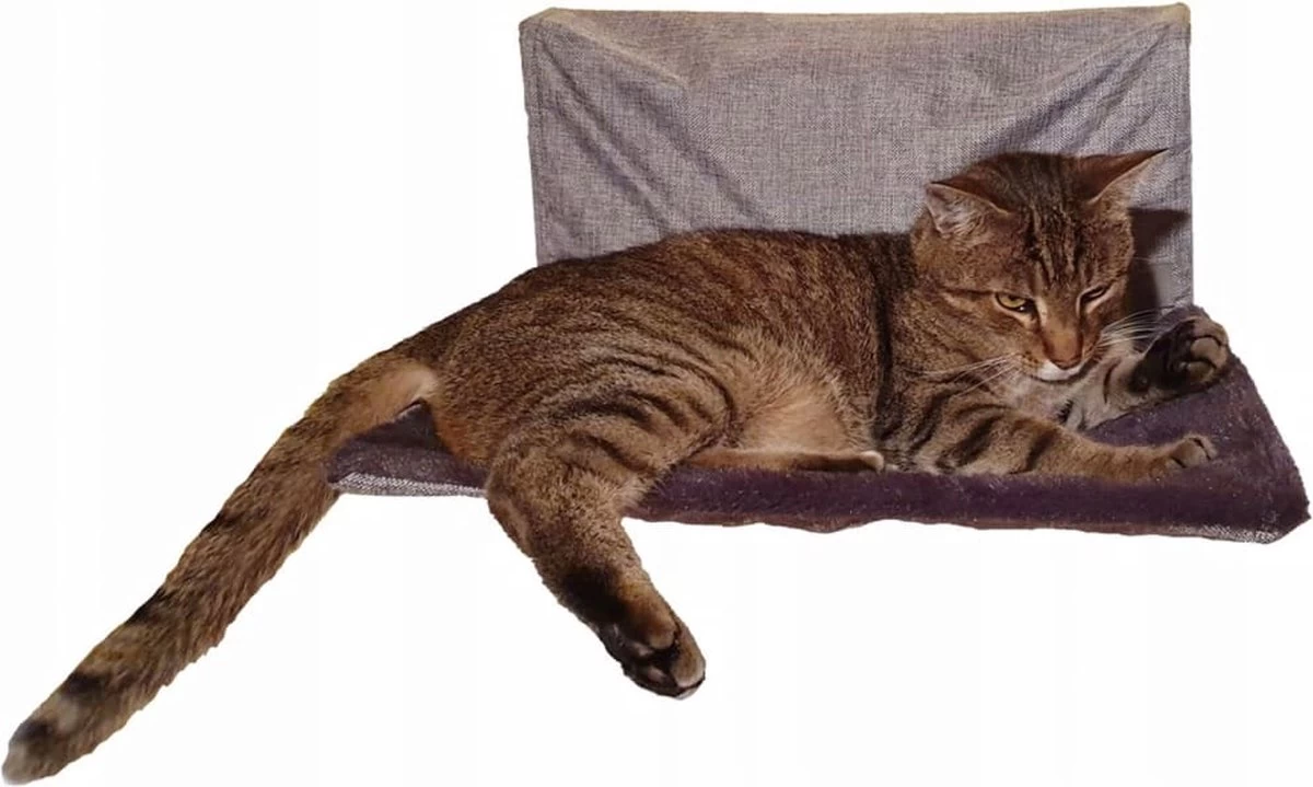 Kerbl Kattenhangmat Paradies 45ร30 Cm Grijs