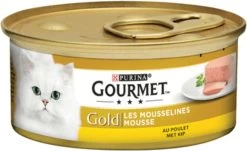 Gourmet Gold Mousse – Kattenvoer Natvoer – Kip – 24 X 85 Gr