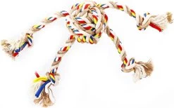 Nobleza Touwbal Hond – Hondentouw – Hondenspeelgoed – Flostouw Hond – Trektouw Hond – Speeltouw Hond