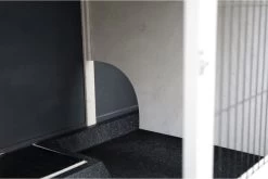 Kerbl Konijnenhok Villa 118x68x118 Cm Geglazuurd Hout