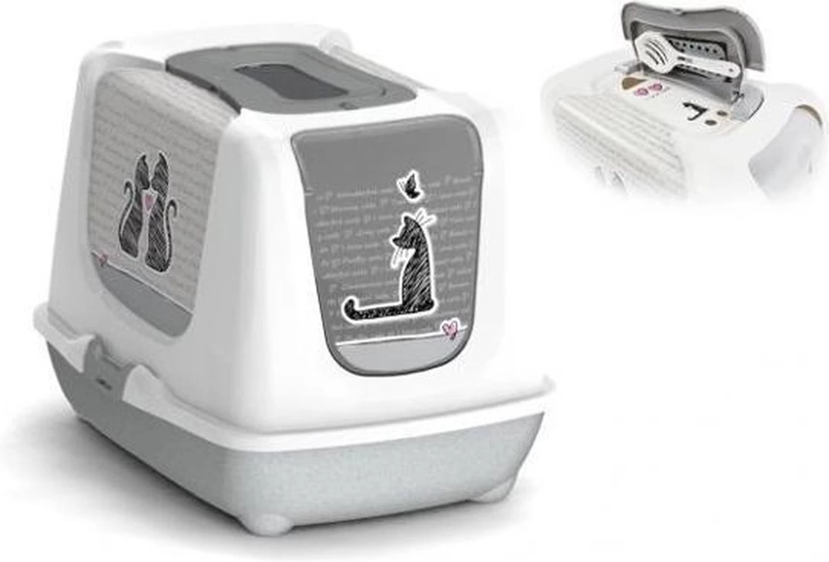 Cat’s In Love Kattenbak – 57 X 43 X 43 Cm