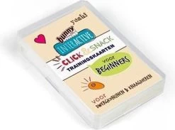 Bunny Nature Click & Snack Trainingskaarten 14 Stuks 12x7x1,5 Cm