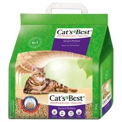15% Korting! Cat’s Best Sensitive Kattenbakvulling – Smart Pellets 10 L (ca. 5 Kg)