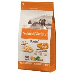 Nature’s Variety Selected Mini Adult Scharrelkip Hondenvoer – 1,5 Kg