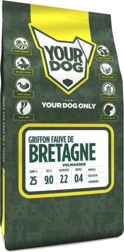 Yourdog Griffon Fauve De Bretagne Volwassen (3 KG)