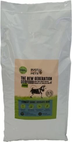 BugsForPets Hondenvoer Crunchy 10 Kg – Hypoallergeen – Duurzaam – Graanvrij