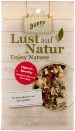 6x Bunny Nature Power Snack Meelwormen 80 Gr