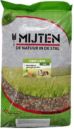 Caviavoer Gemengd Muesli Chiko Cavia – Mijten 15 Kg