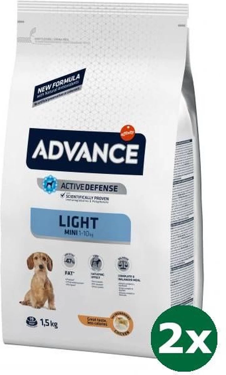 2Γ1,5 Kg Advance Mini Light Hondenvoer