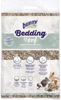 90 Ltr 9 Kg Bunny Nature Bunnybedding Hanf Hennepvezel