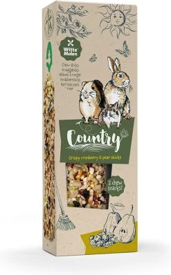 Witte Molen Country Knaagsticks Veenbes & Peer 110g