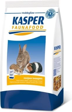 Kasper Faunafood Hobbyline Konijnen Knaagmix – Konijnenvoer – 3.5 Kg