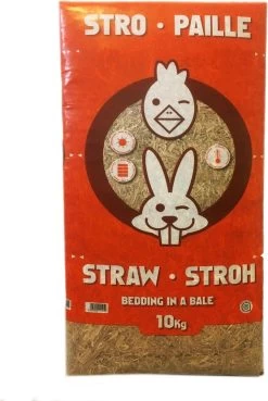 Stro 10 KG – Strobaal – 100% Natuurlijk – Voorgesneden Porties