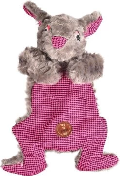 Flamingo Hondenspeelgoed Miray Konijn – Roze – 17.5 X 8 X 31 Cm