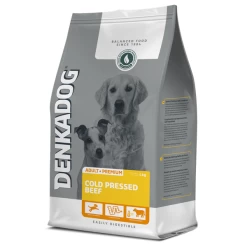 Denkadog Cold Pressed Rund – Hondenvoer – 4 Kg