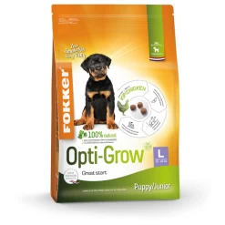 Fokker Dog Opti-Grow L Kip – Hondenvoer – 2.5 Kg