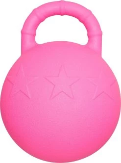 RelaxPets – Imperial Riding – Speelbal – Paard & Hond – 25 Cm – Roze