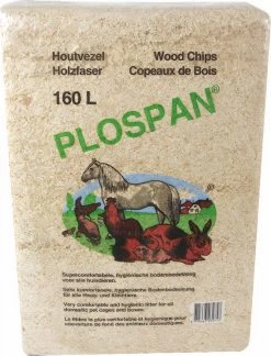 Plospan Classic Houtvezel – Bodembedekking – 160 L