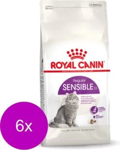 Royal Canin Fhn Sensible 33 – Kattenvoer – 6 X 2 Kg