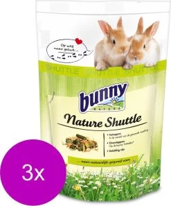 Bunny Nature Konijnendroom Nature Shuttle – Konijnenvoer – 3 X 600 G